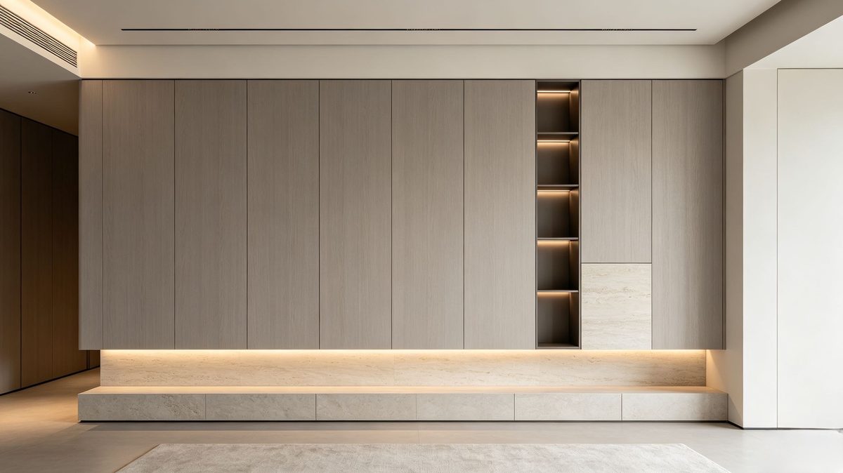 Residential fit-out — integrated wall panels