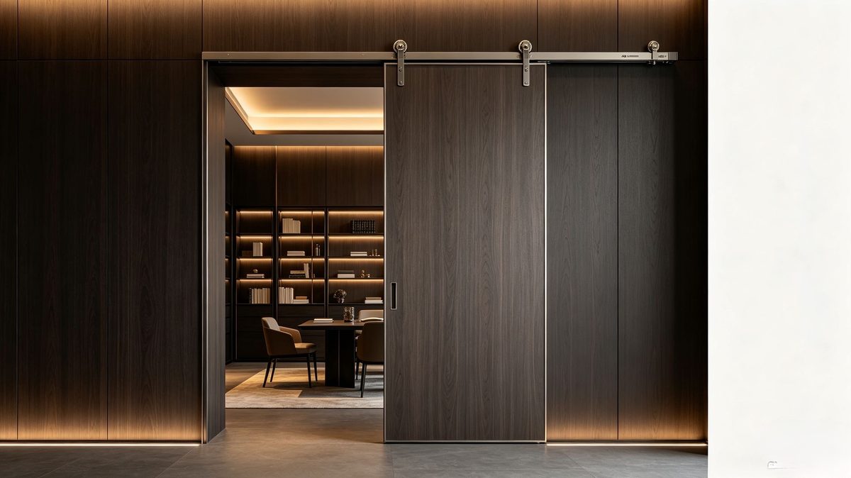 Residential fit-out — sliding door