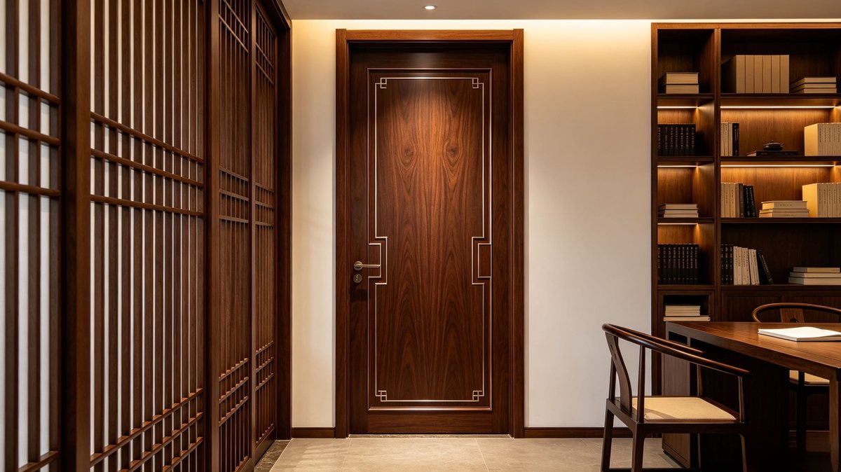 Solid Wood Lacquer Door