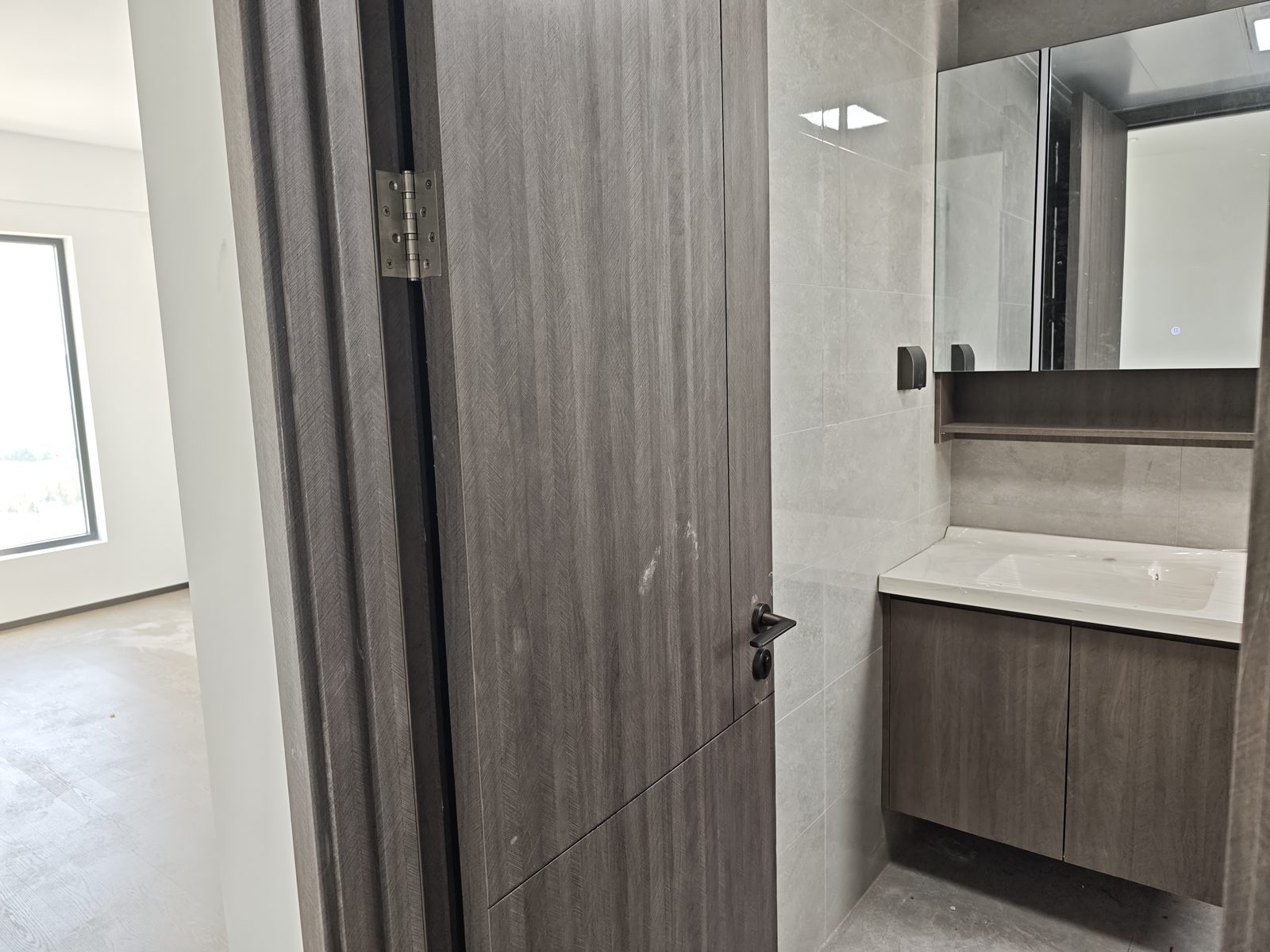 Hotel project — guest room doors and corridor fit-out by vanven