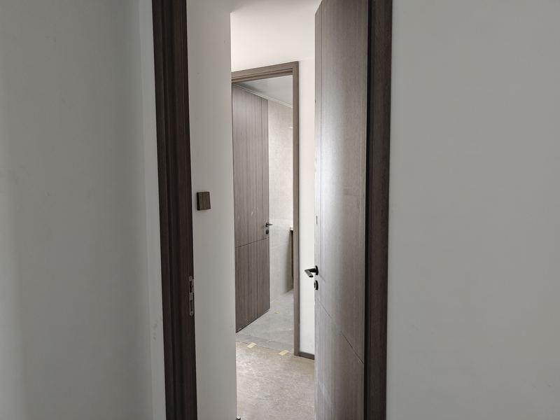 Hotel project — painted door finish